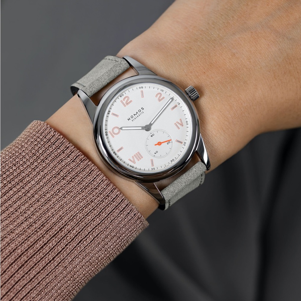 NOMOS Glashuette Club Campus 36mm Midsize Watch (Unisex)